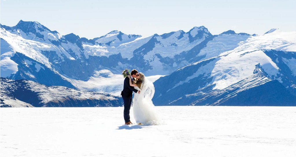 wanaka glacier wedding wanaka helicopters