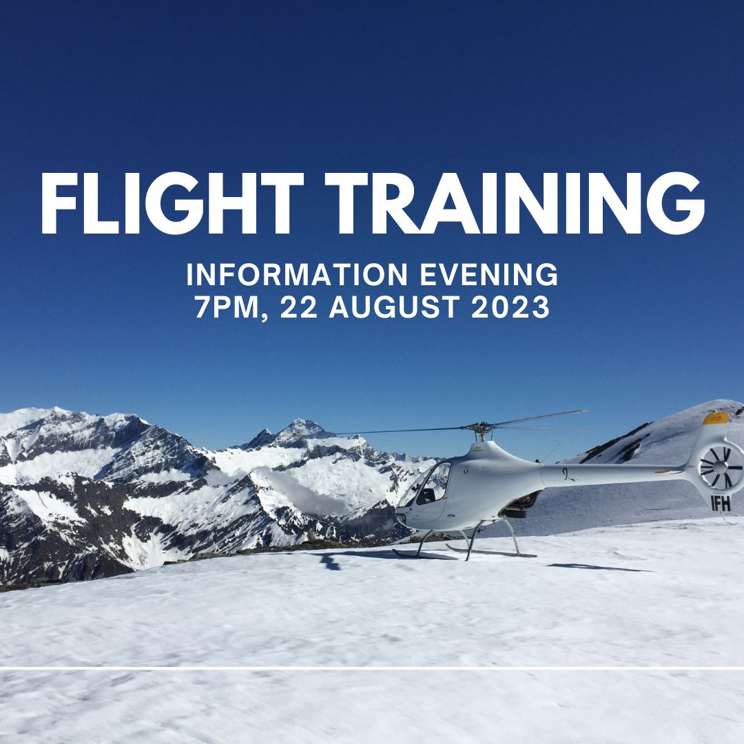 Flight Training Information Evening - Wanaka Helicopters