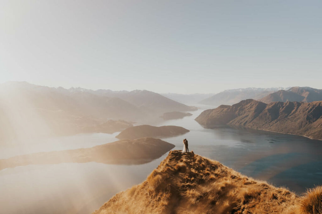 wanaka heli wedding coromandel peak