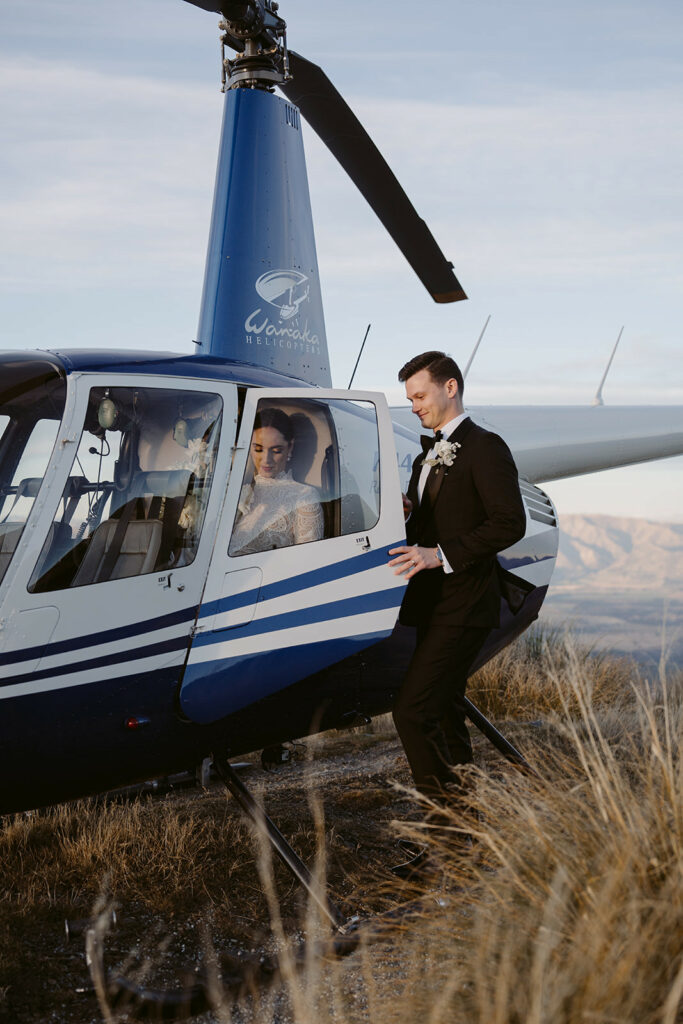 r44 wanaka helicopters weddings